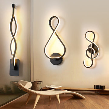 Minimalist bedroom bedside lamp